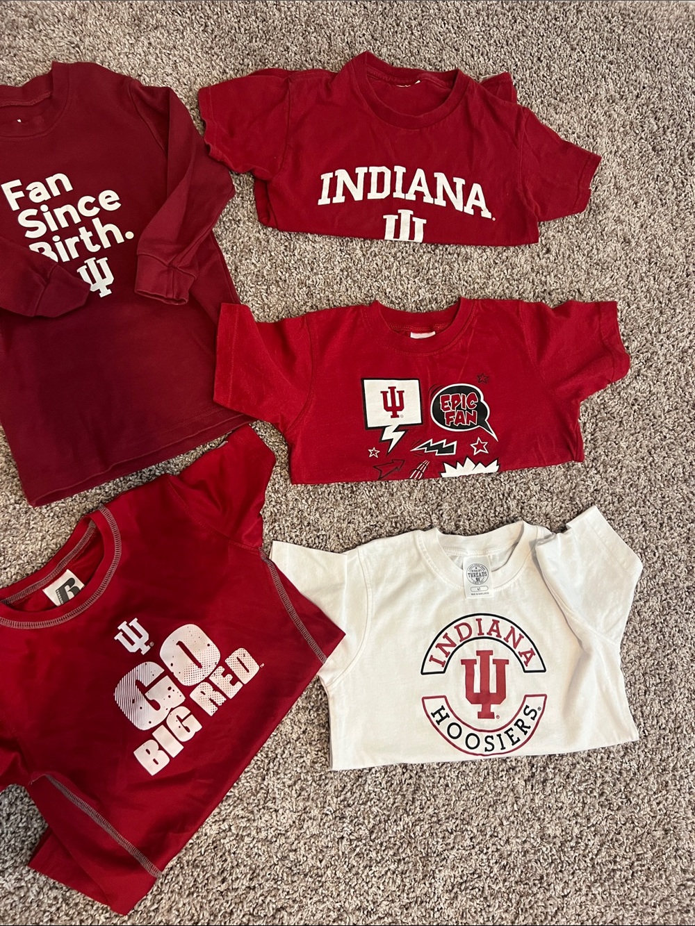 4T Indiana University Kids Shirts